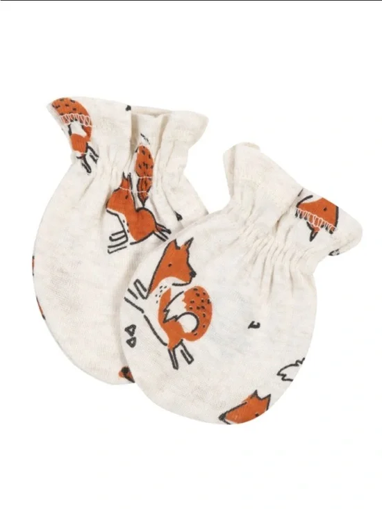 💜 Gerber Baby Mittens Set, 0-3mths - Picture 4 of 7